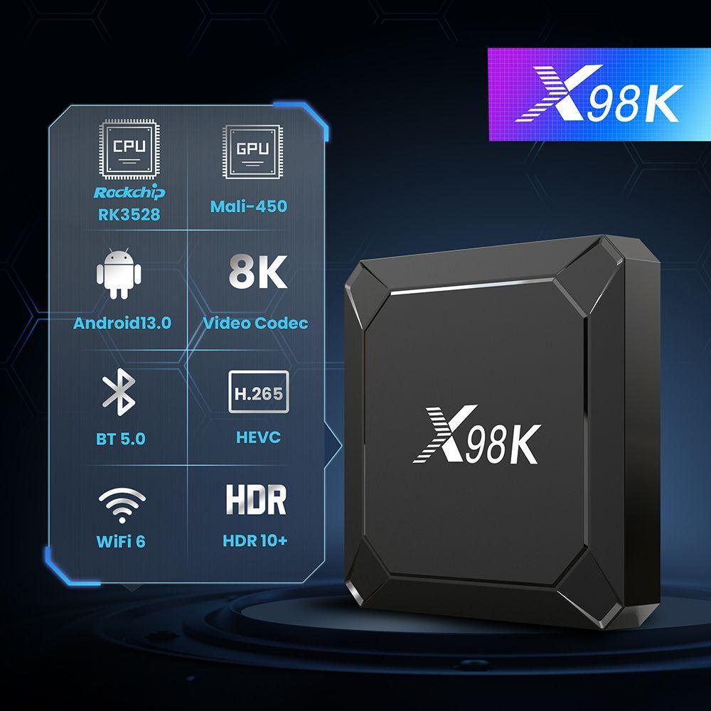 X98K Smart TV Box Android 13.0 - Radxa Rock 5B 16Gb recension och pris